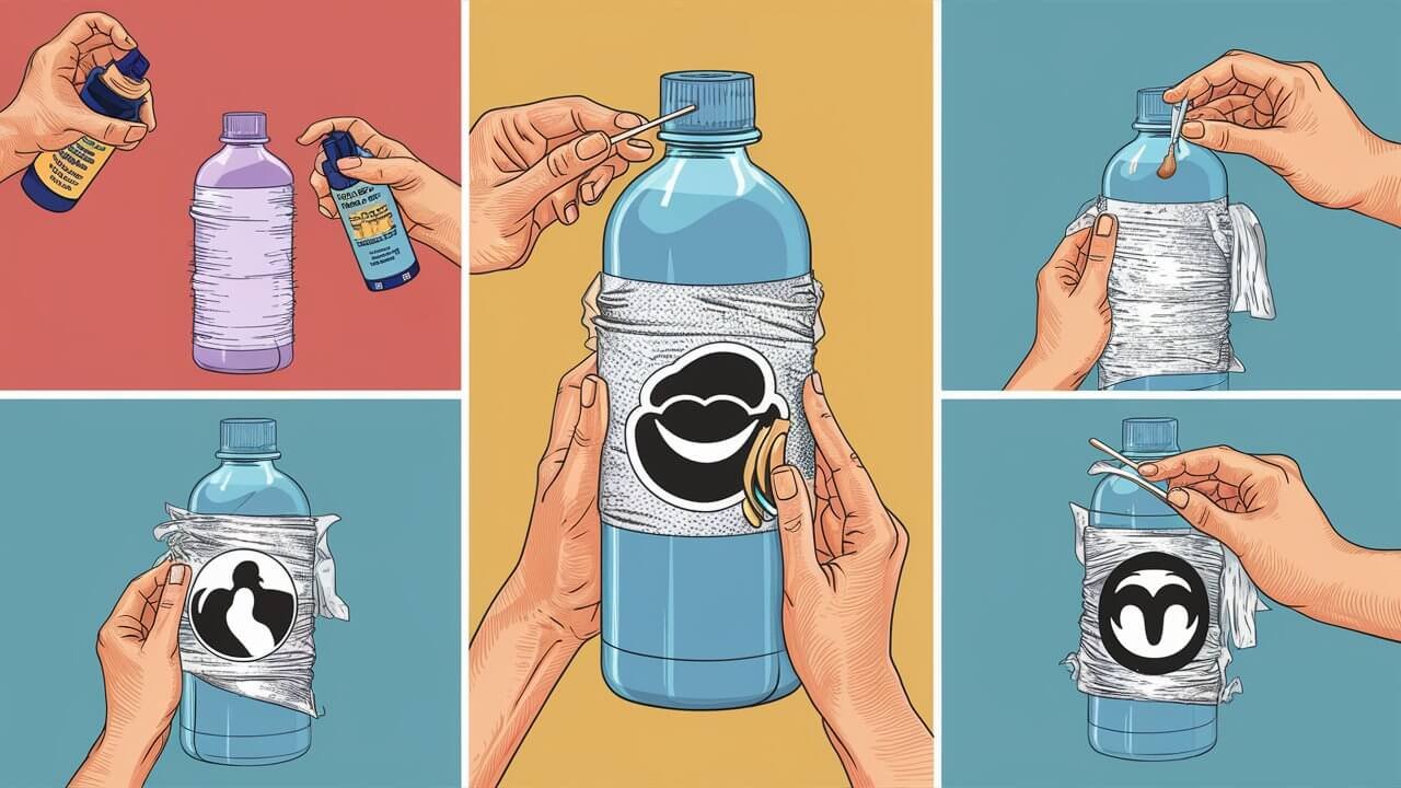 How to Make Sure Stickers Stay on Water Bottle - from vilycart