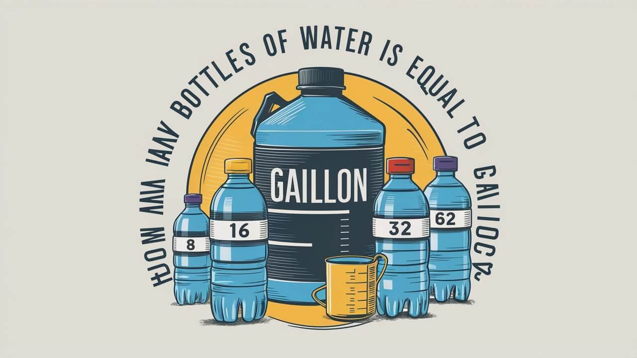 How Many Bottles of Water is Equal to a Gallon